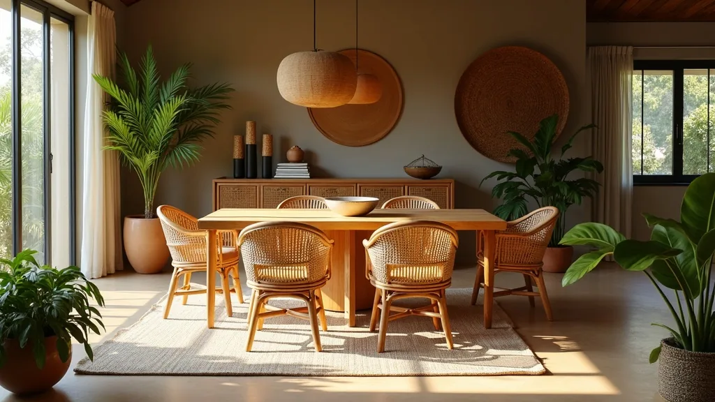 Bali Rattan Indoor Furniture Wholesale: Dining to Cabinets